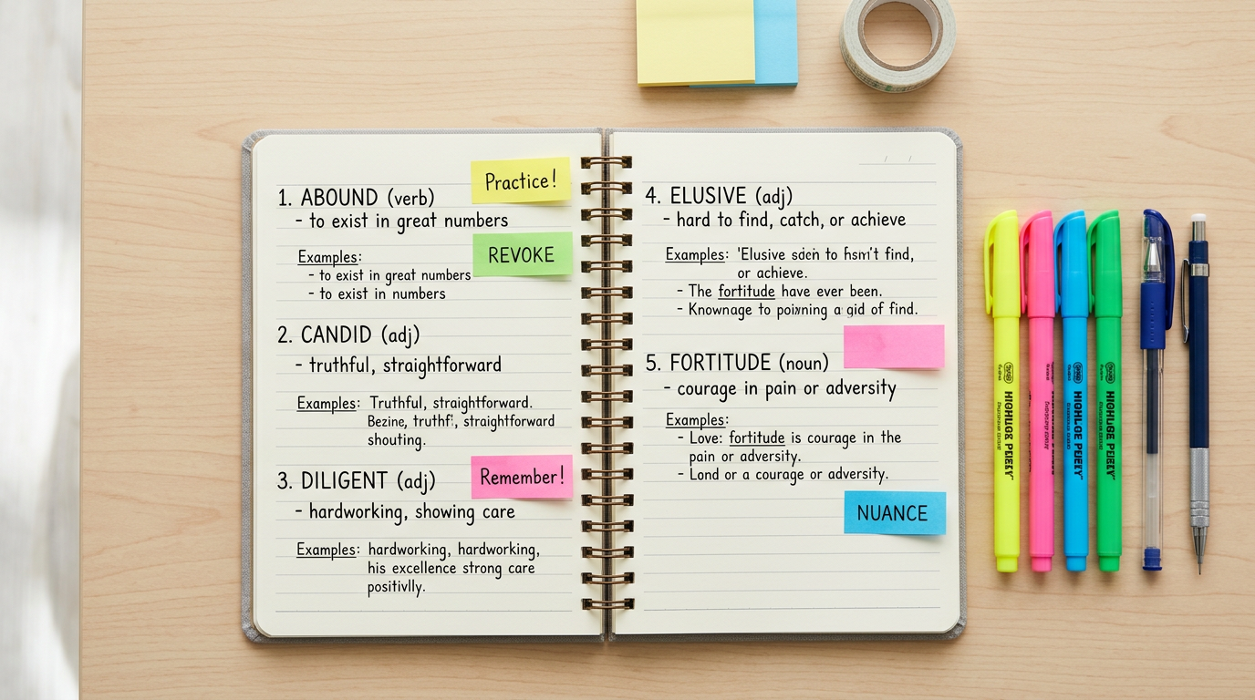 How Do You Build a Vocabulary System That Actually Works?