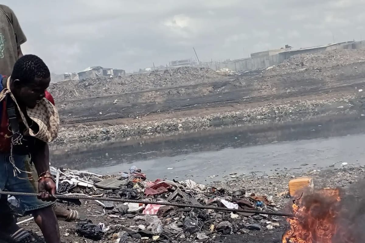 The Agbogbloshie Accra E-waste & Recycling Experience