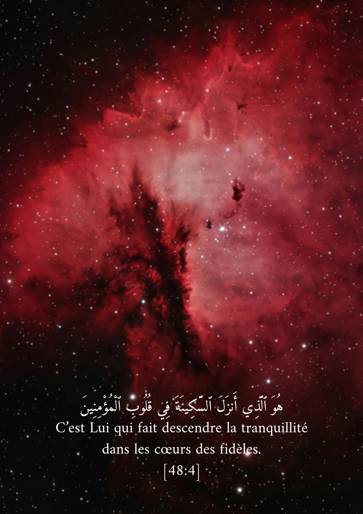 Tranquillité, verset 48:4
