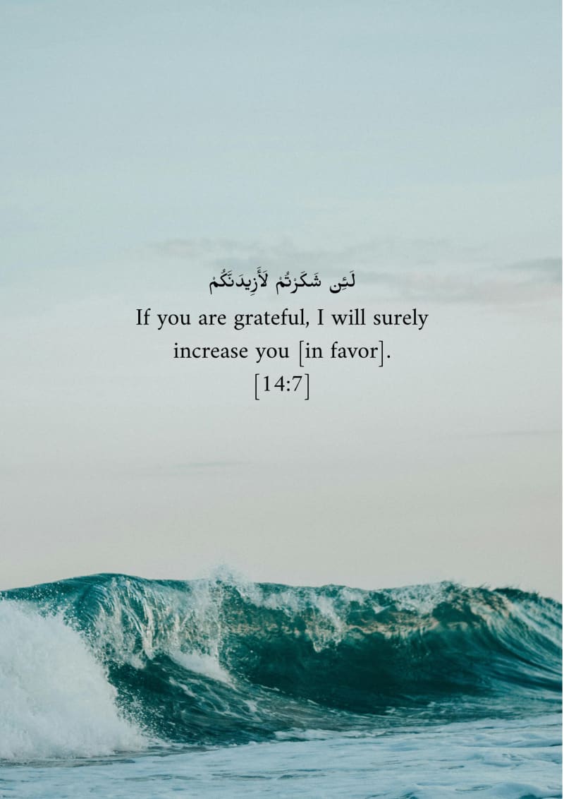 Mer ondulante, verset 14:7