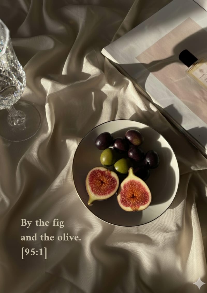 La figue et l'olive, verset 95:1