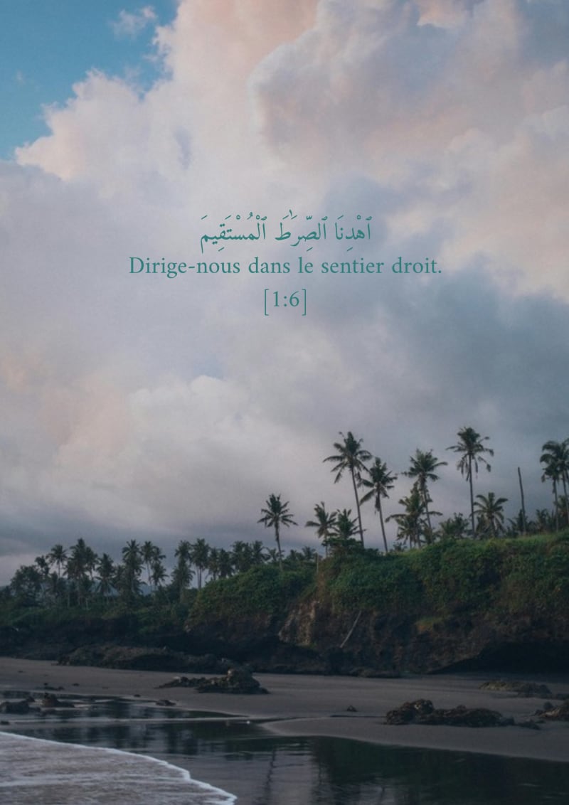 Plage verte, verset 1:6