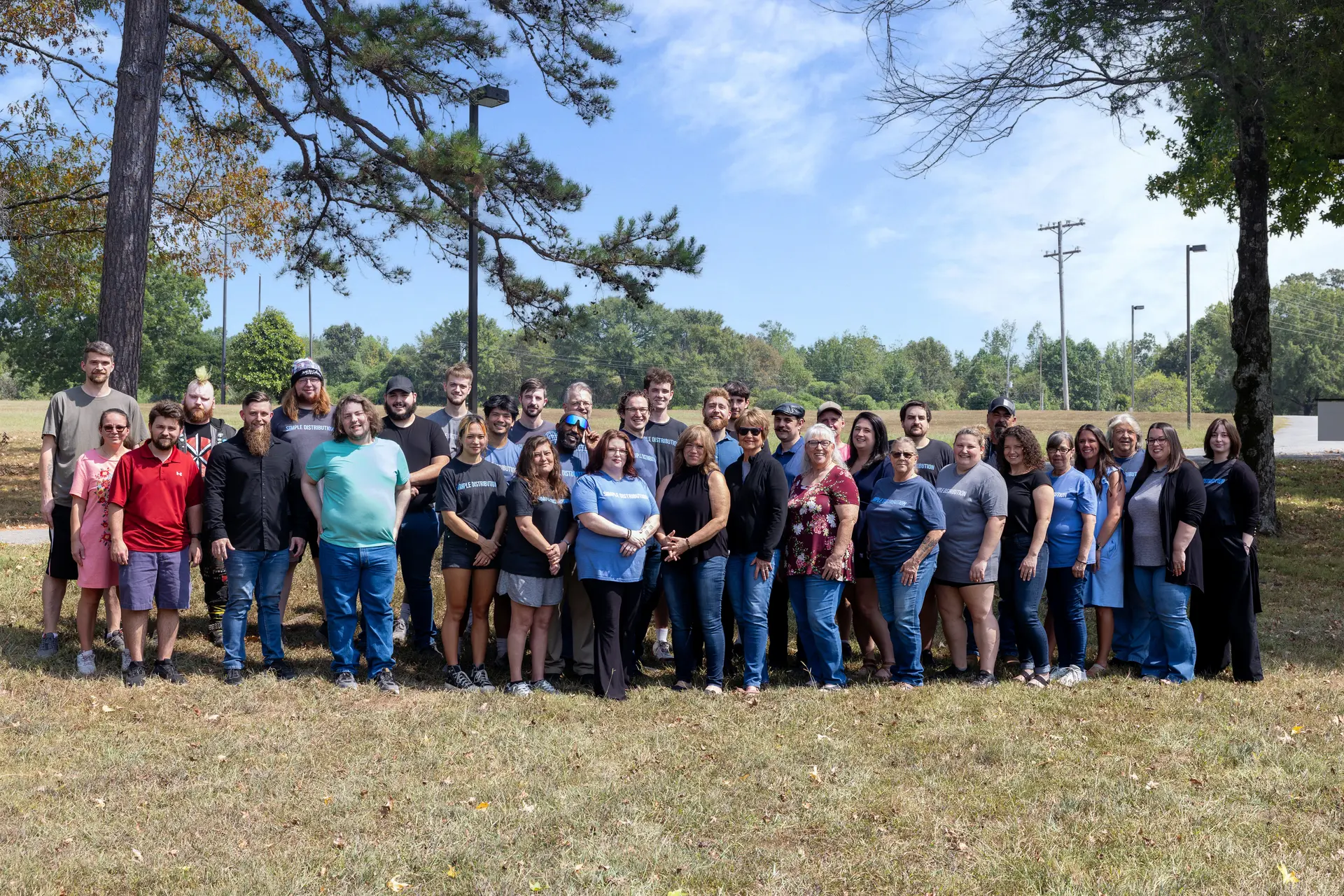 Simple Distribution team and warehouse facility