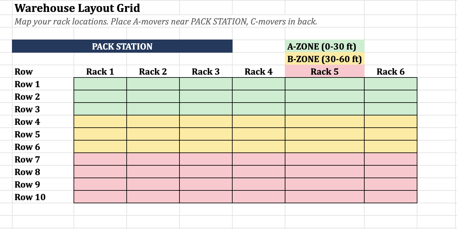 Warehouse Rack Layout Planner Preview