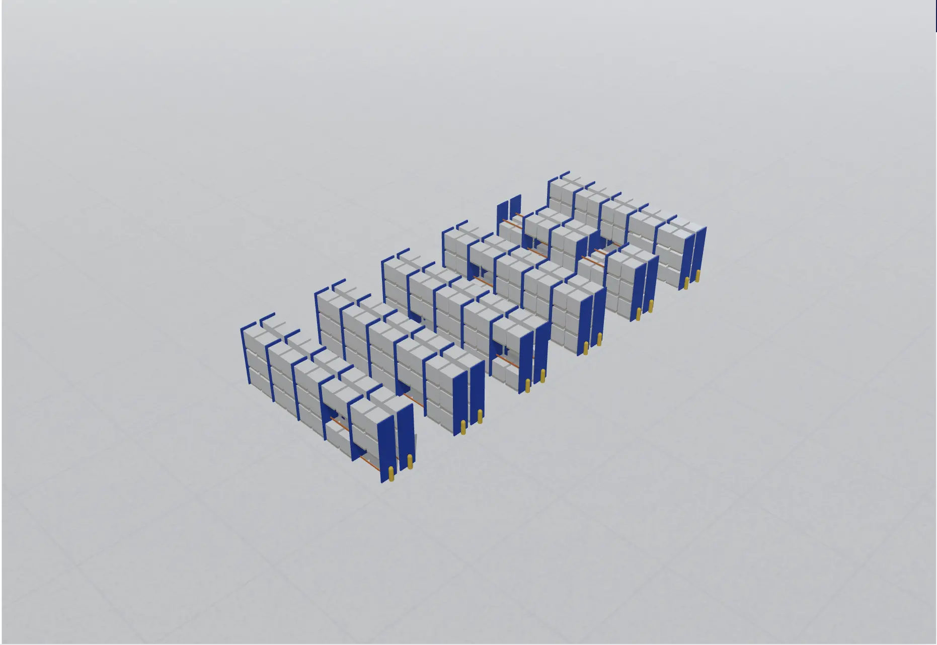 3D warehouse visualization preview