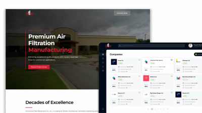 Manufacturer Custom Web App Project