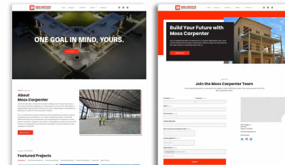 Construction Firm Website Redesign