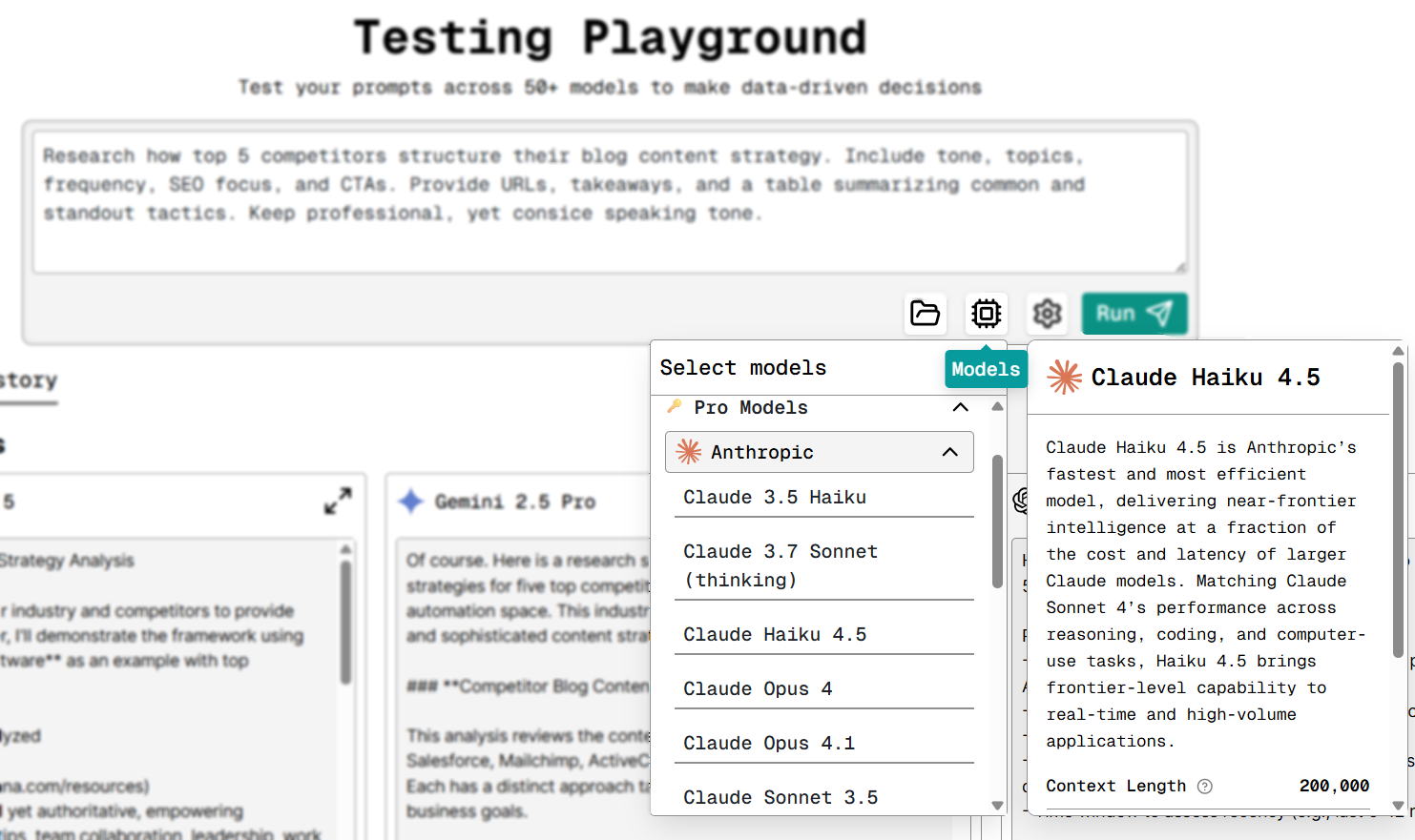 Comprehensive Model Support