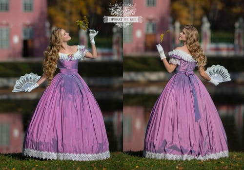 Аренда платья Бальное платье "Лаванда" в Москве — Прокат от Кет