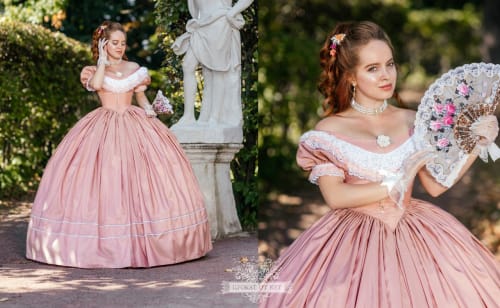 Аренда платья Бальное платье "Апрель" в Москве — Прокат от Кет