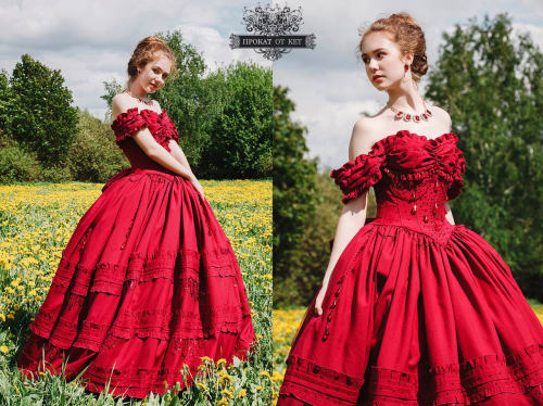 Аренда платья Бальное платье "Сара" в Москве — Прокат от Кет