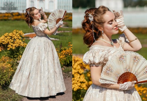 Аренда платья Бальное платье "Жемчужина" в Москве — Прокат от Кет