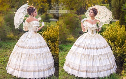 Аренда платья Бальное платье "Леди" в Москве — Прокат от Кет