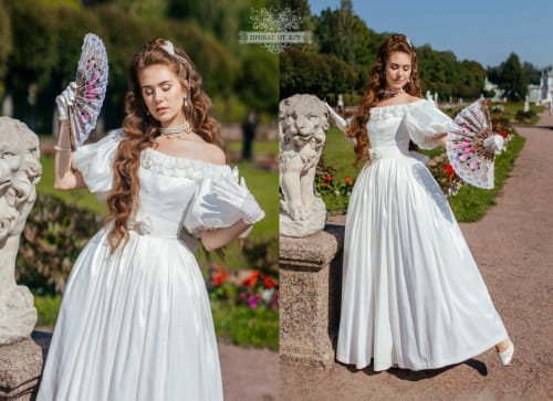 Аренда платья Бальное платье "Жасмин" в Москве — Прокат от Кет