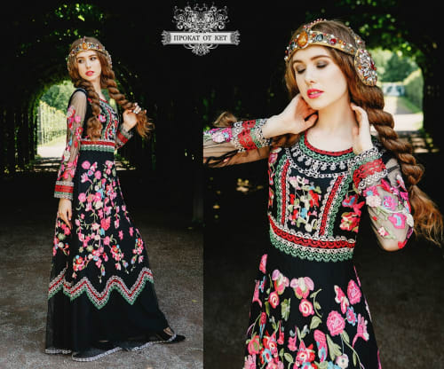 Аренда платья Платье в стиле Бохо «Чёрная» в Москве — Прокат от Кет