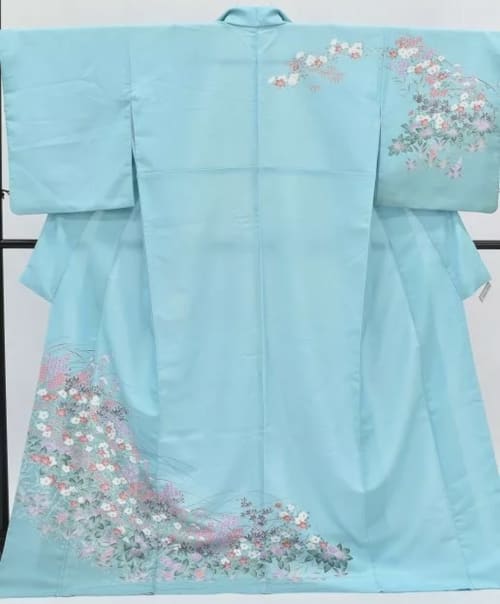 Аренда платья Кимоно «Нежный голубой» в Москве — Прокат от Кет