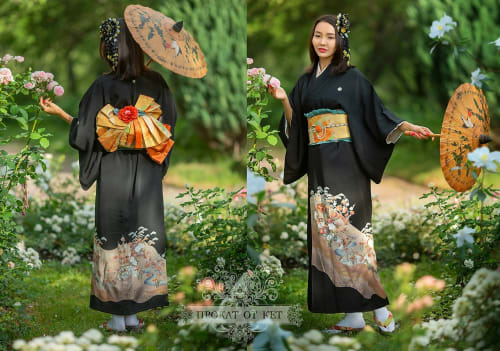 Аренда платья Кимоно «мандаринка» в Москве — Прокат от Кет