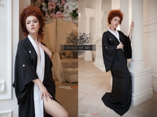 Аренда платья Кимоно «Прозрачное» в Москве — Прокат от Кет