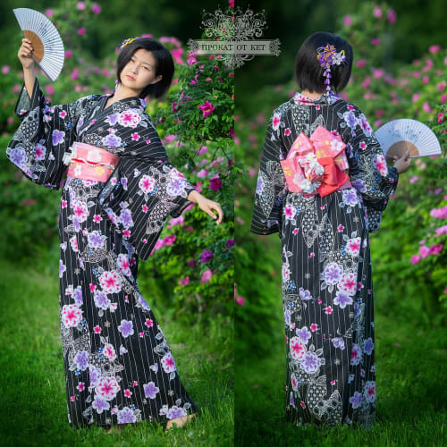 Аренда платья Винтажная хлопковая юката в Москве — Прокат от Кет