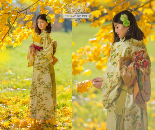 Аренда платья Кимоно «Весна» в Москве — Прокат от Кет