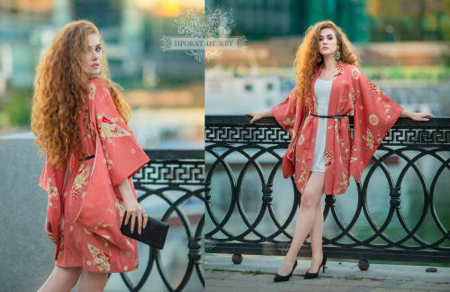 Аренда платья Кимоно Антикварное хаори из шёлка в Москве — Прокат от Кет