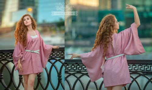 Аренда платья Кимоно Винтажное Хаори 60-70гг в Москве — Прокат от Кет