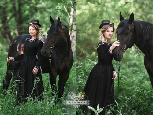 Аренда платья Платье-амазонка «Графиня» в Москве — Прокат от Кет