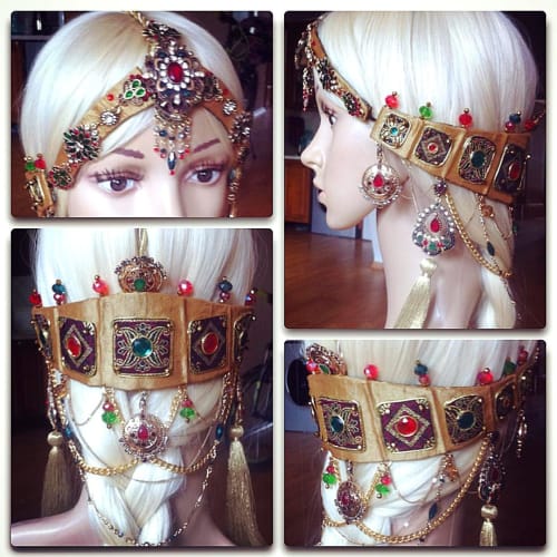 Аренда платья Головной «Сказочный» в Москве — Прокат от Кет