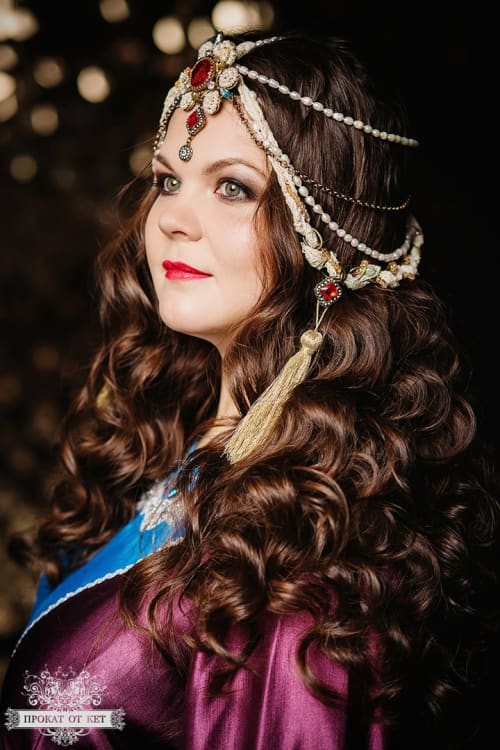 Аренда платья Головной «Восточный» в Москве — Прокат от Кет