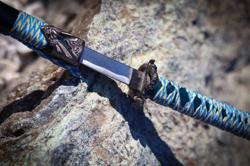 Аренда платья Катана «Синяя» в Москве — Прокат от Кет