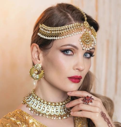 Аренда платья Малый комплект индийских украшений в Москве — Прокат от Кет