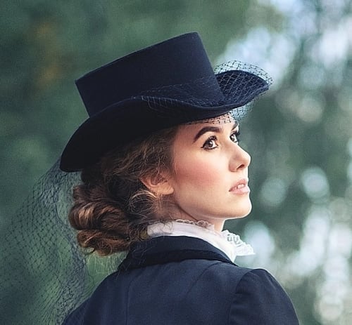 Аренда платья Цилиндр летний с вуалью в Москве — Прокат от Кет