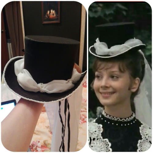 Аренда платья шляпка ручной работы к костюму "Графиня" в Москве — Прокат от Кет