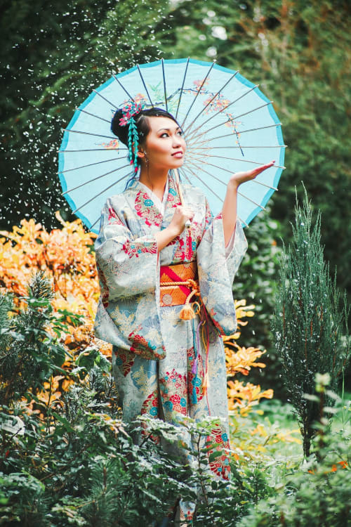 Аренда платья Зонтик «Голубой» в Москве — Прокат от Кет