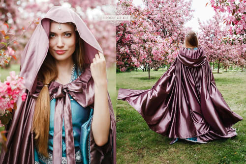 Аренда платья Плащ атласный в Москве — Прокат от Кет