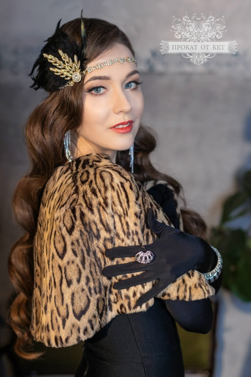 Английская горжетка из меха дикой кошки - фото 4