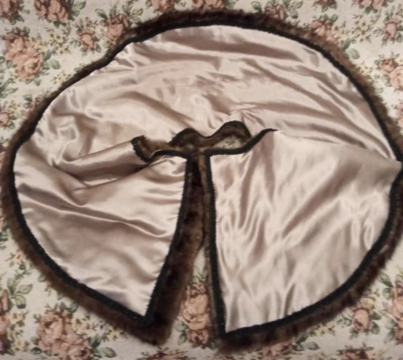 Горжетка из меха норки "Шоколад" - фото 2