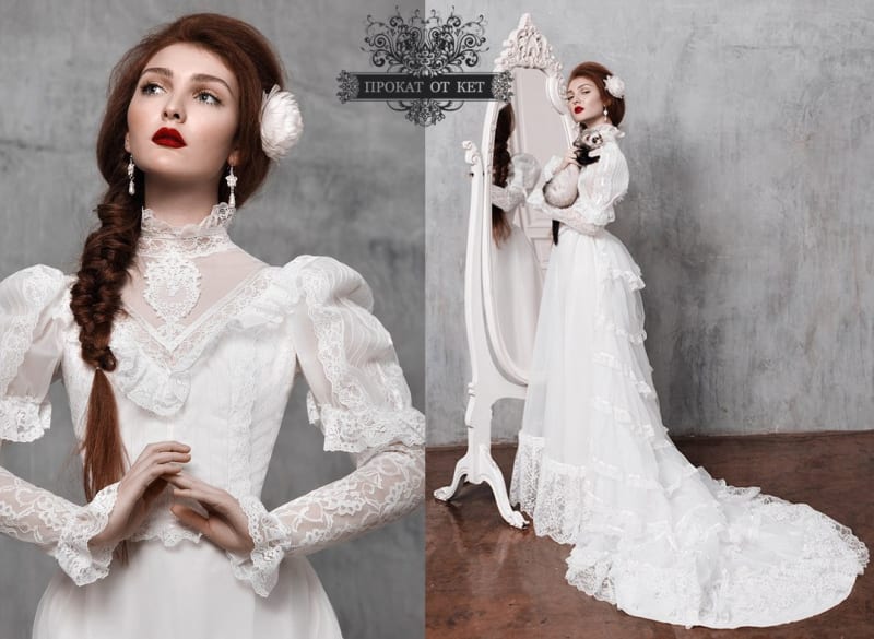 Свадебное платье "Снежана" - фото 1