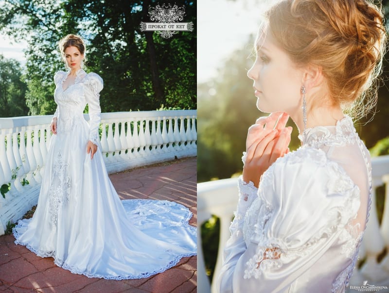 Свадебное платье "Винтаж" - фото 3