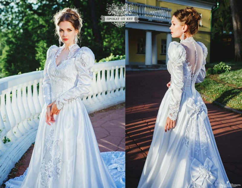 Свадебное платье "Винтаж" - фото 4