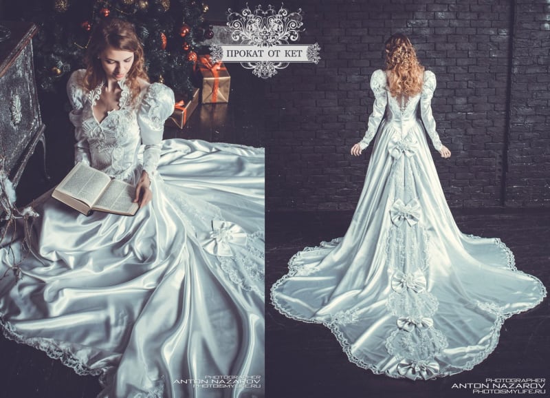 Свадебное платье "Винтаж" - фото 5