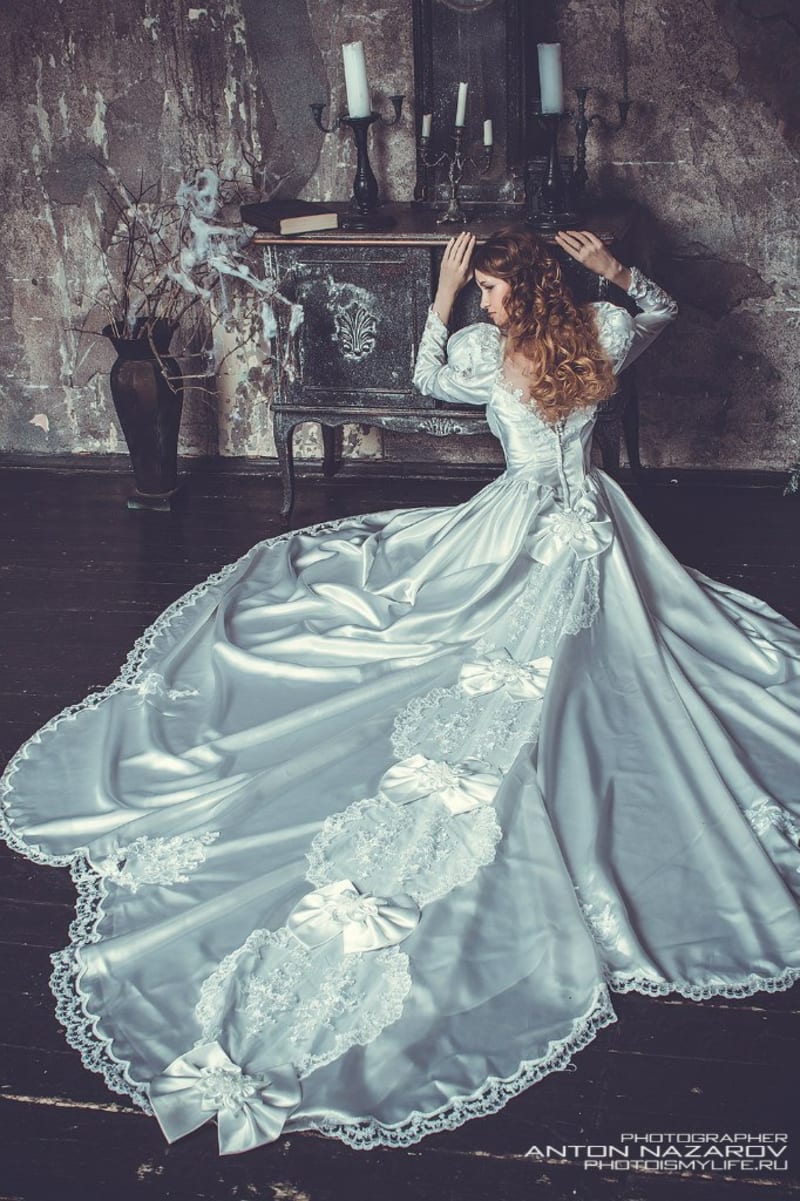 Свадебное платье "Винтаж" - фото 6