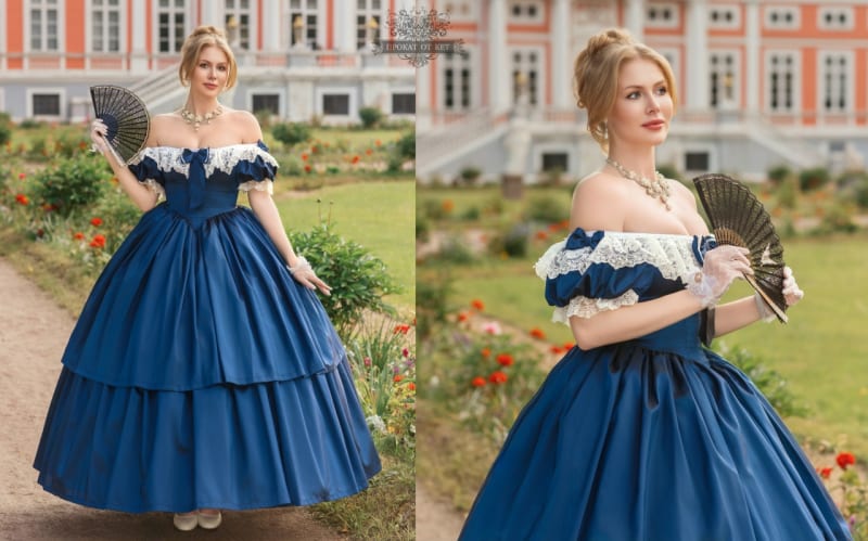 Бальное платье "Цвет ночи" - фото 2