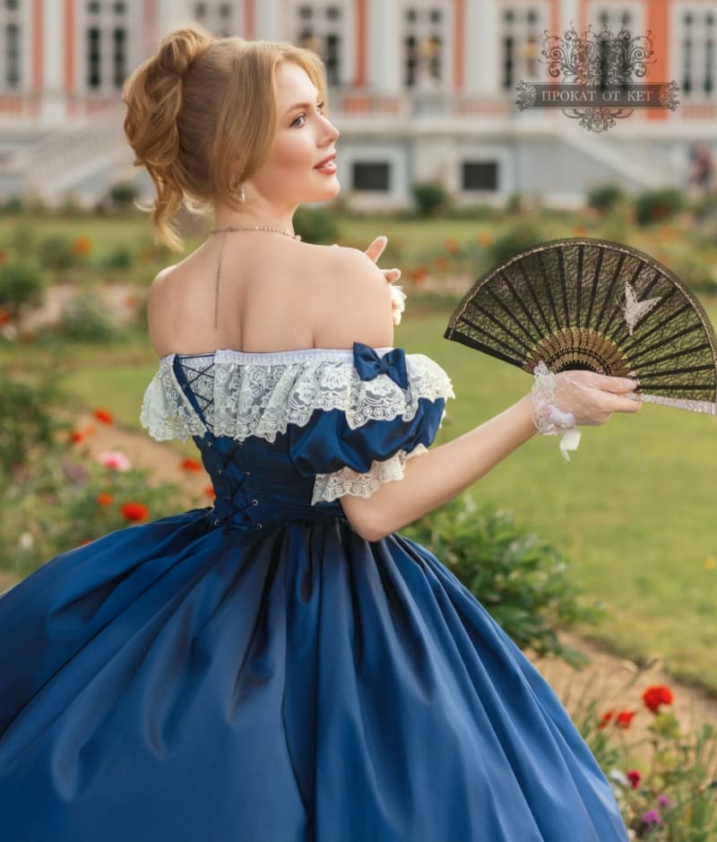 Бальное платье "Цвет ночи" - фото 4