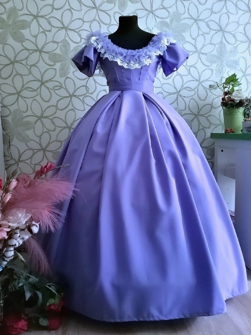 Бальное платье "Фиалка" - фото 3