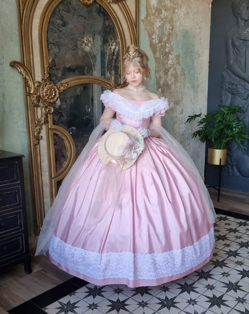 Бальное платье "Принцесса Мария" - фото 10