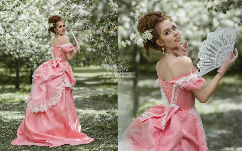 Бальное платье "Розовый" - фото 2
