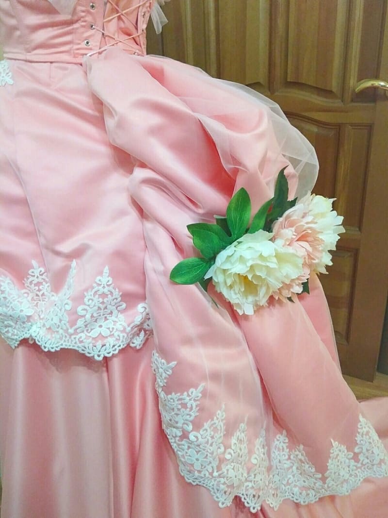 Бальное платье "Розовый" - фото 4