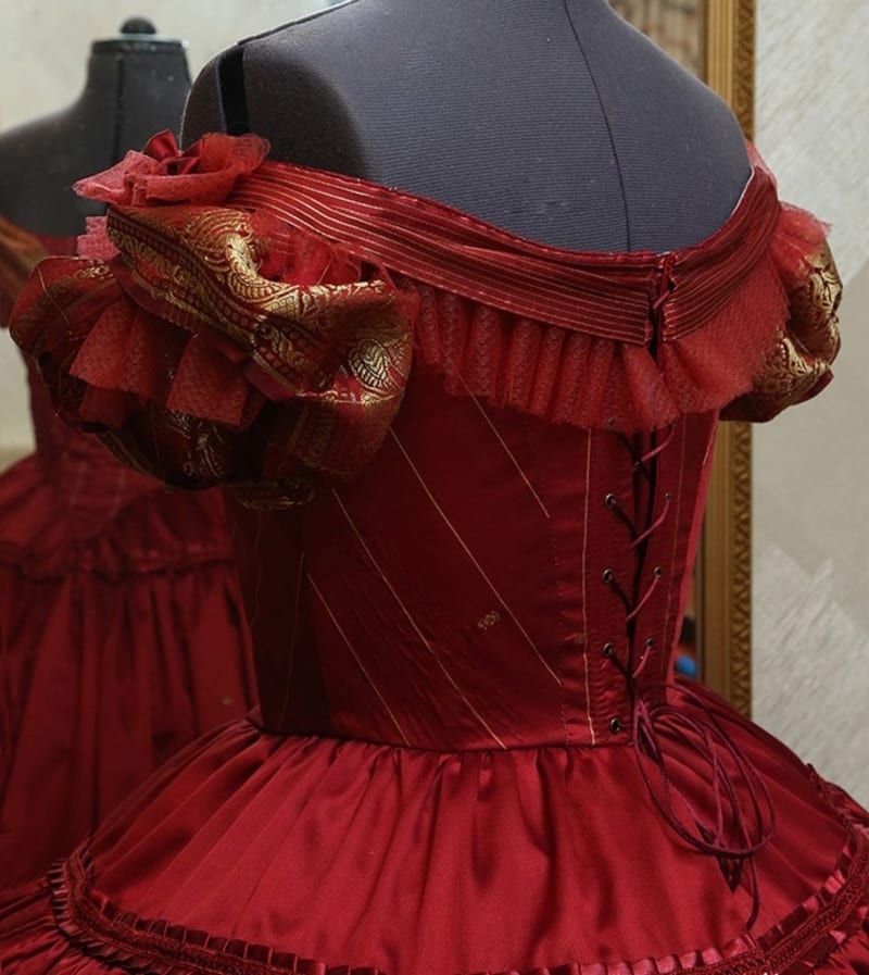 Бальное платье "Rosa escarlata" - фото 3