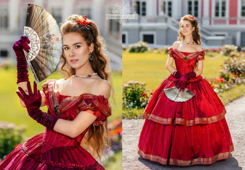 Бальное платье "Rosa escarlata" - фото 4